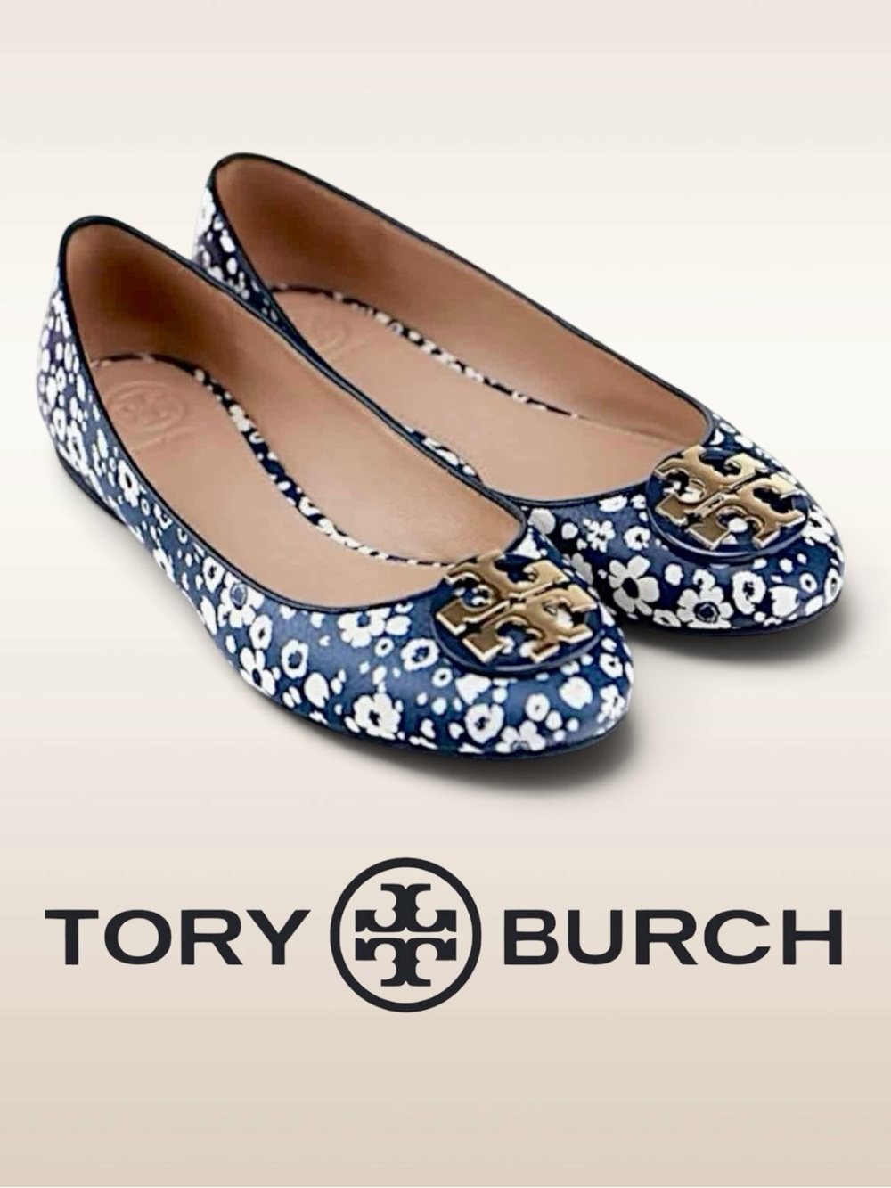 Tory Burch • Claire Lovers Floral Ballet Flats || Size 6.5